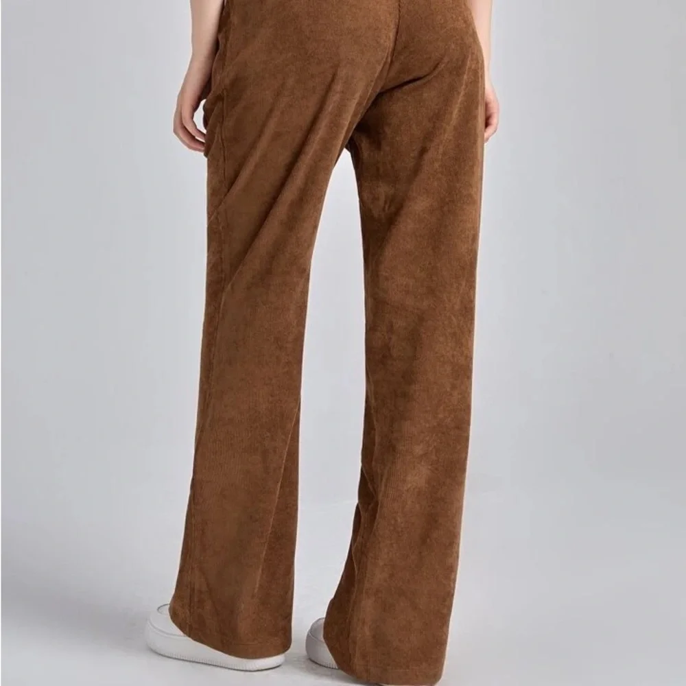 Orvis brown suede like pants - Picture 1 of 4